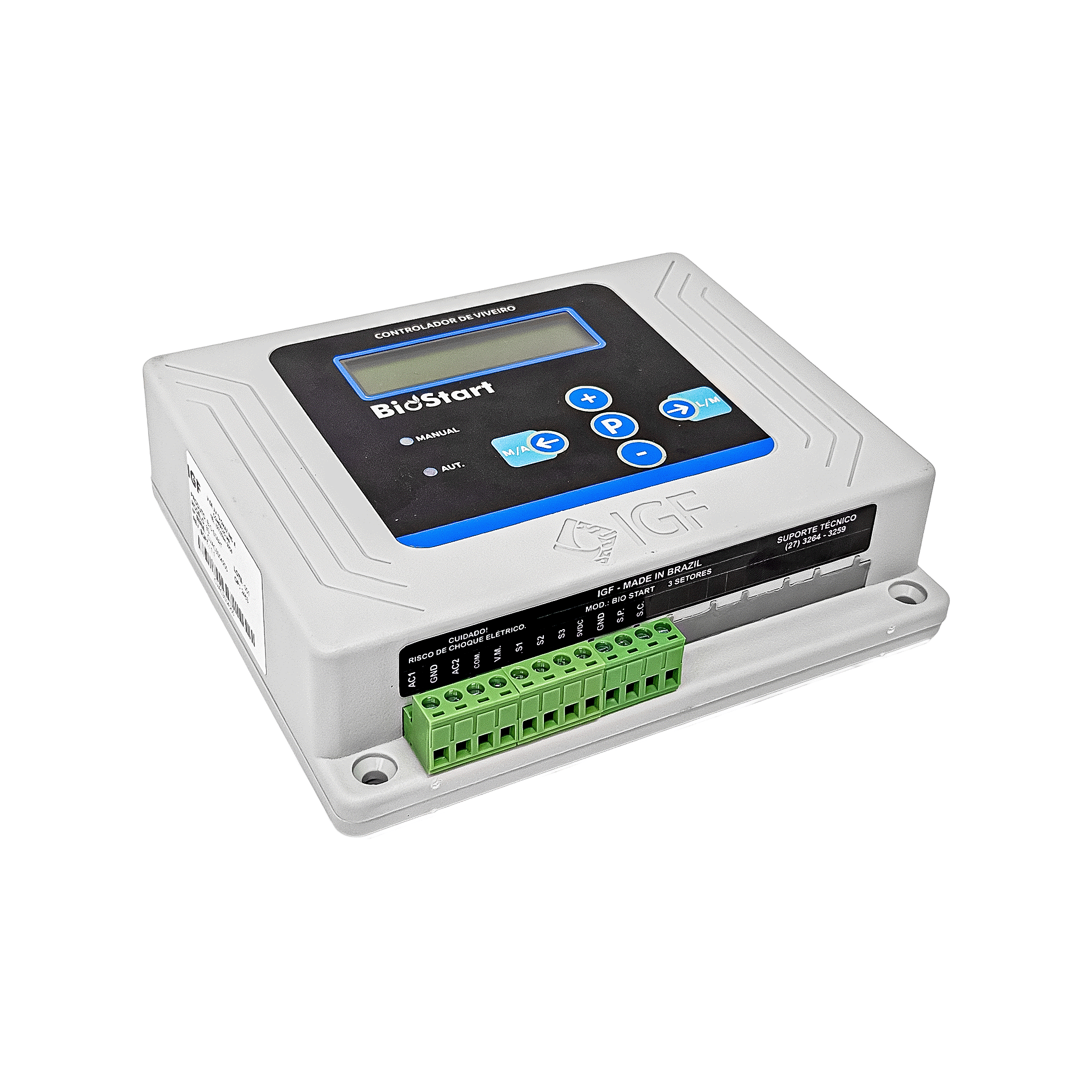 CONTROLADOR DE IRRIGAÇÃO P/ VIVEIRO BIO START AC-3S / AC-6S SLIN