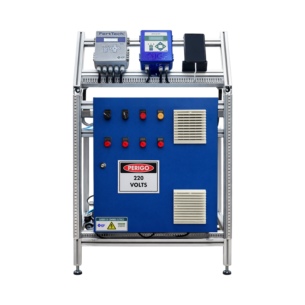 KIT FERTIRRIGAÇÃO FERTTECH ACTIV 4 CANAIS C/ WIFI