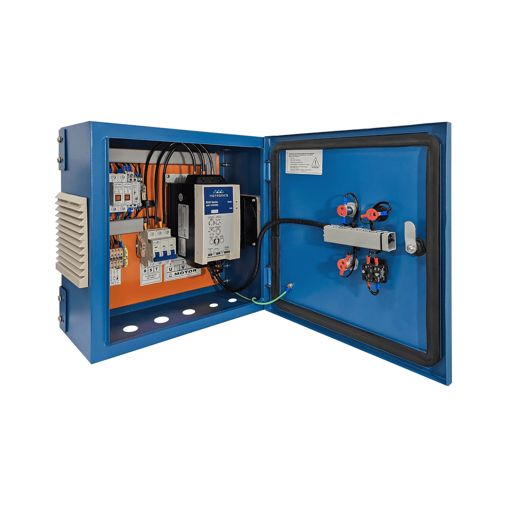 PAINEL COM SOFT STARTER LINHA ECONÔMICA